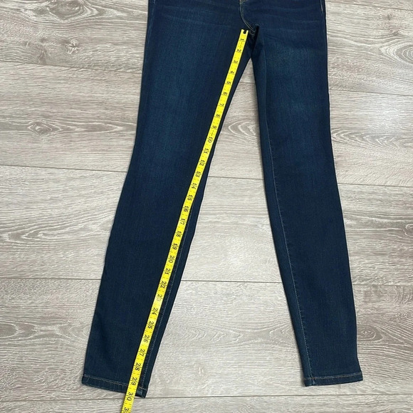 Jessica Simpson Kiss Me Super Skinny Jeans Dark Wash Denim 27 - Picture 10 of 16